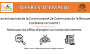 Les offres d’emploi des entreprises locales