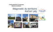 Diagnostic du territoire- Petites villes de demain- Patay